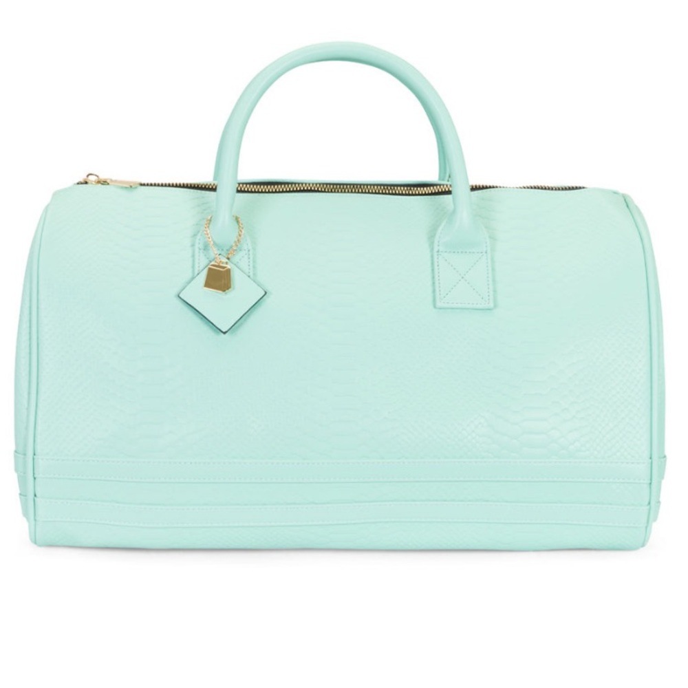 Tote & Carry Tiffany Blue Duffle Bag